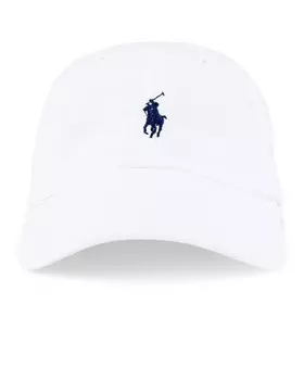 Кепка Чино Polo Ralph Lauren, цвет White & Marlin Blue