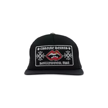Кепка Chrome Hearts Chomper Hollywood Trucker, черная