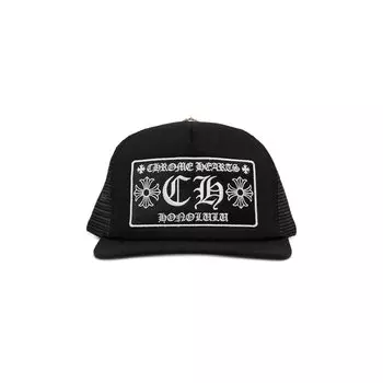 Кепка Chrome Hearts Honolulu Trucker, черная