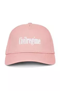 Кепка Civil Regime Rose Strapback, цвет Blush Pink