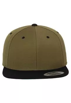 Кепка Classic Snapback 2-Tone Flexfit, оливковый