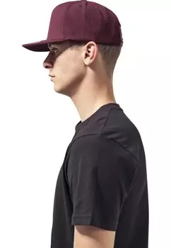 Кепка Classic Snapback Flexfit, бордовая