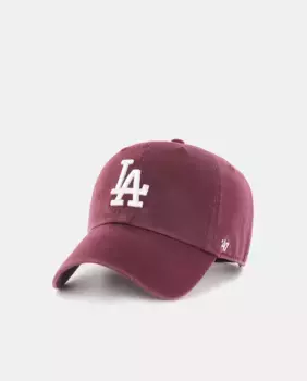 Кепка CLEAN UP MLB Los Angeles Dodgers '47 47 Brand, бордовый