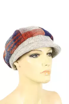 Кепка COLLEZIONE ALESSANDRO "Эдинбург", серый