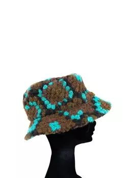 Кепка collezione alessandro, коричневый