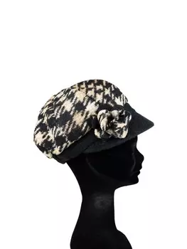 Кепка collezione alessandro, коричневый