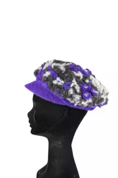 Кепка COLLEZIONE ALESSANDRO "Лондон", фиолетовый