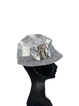 Кепка collezione alessandro, серый