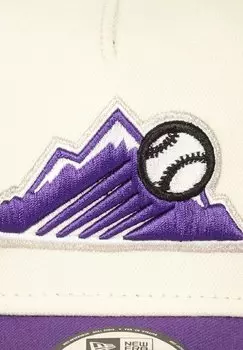 Кепка Colorado Rockies Mlb All-Star Game 2021 Sidepatch Chrome 9Forty A-Frame Snapback New Era, белая