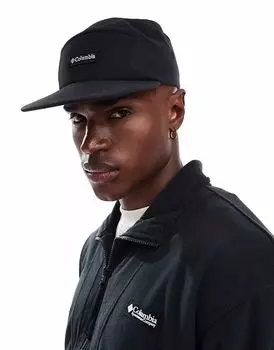 Кепка Columbia Creek Side из 5 панелей черного цвета