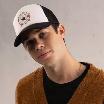 Кепка Converse Cherry Trucker, черно-белый