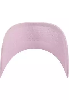 Кепка Curved Classic Snapback Flexfit, розовая