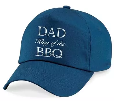 Кепка Dad King Of BBQ 60 SECOND MAKEOVER, темно-синий