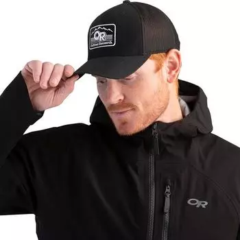 Кепка дальнобойщика Advocate Outdoor Research, черный