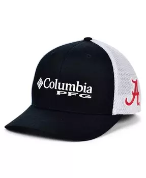 Кепка дальнобойщика Alabama Crimson Tide PFG Columbia, черный