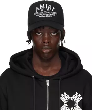 Кепка дальнобойщика «Arts District» AMIRI, черный