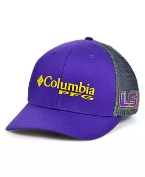 Кепка дальнобойщика LSU Tigers PFG Columbia, фиолетовый