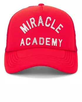 Кепка дальнобойщика Miracle Academy из пеноматериала с кристаллами Nahmias, вишневый