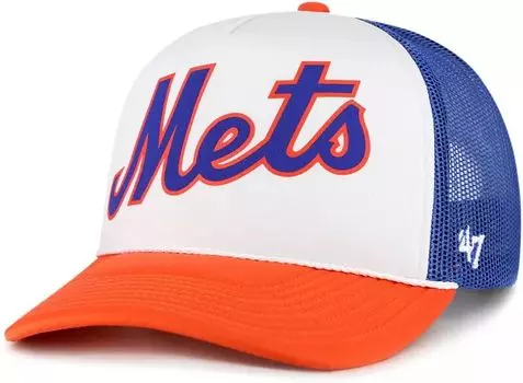 Кепка дальнобойщика New York Mets Royal Script '47 для взрослых