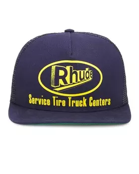 Кепка дальнобойщика Rhude, темно-синий