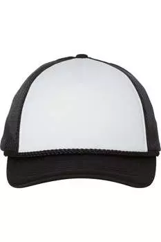 Кепка дальнобойщика Richardson Low Pro Foamie, белый/черный/черный