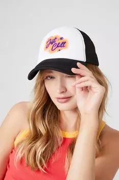 Кепка дальнобойщика с графическим рисунком Just Chill Forever 21, черный