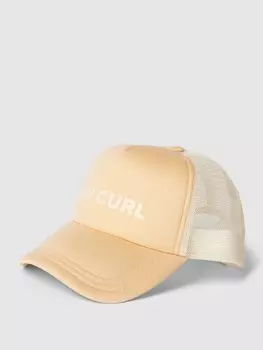 Кепка дальнобойщика с принтом этикетки, модель "SURF" Rip Curl, коралловый