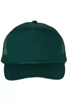 Кепка дальнобойщика Valucap с пятью панелями и сетчатой спинкой, цвет forest