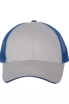 Кепка дальнобойщика Valucap Sandwich, цвет grey/ royal