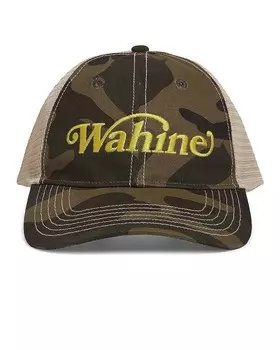 Кепка дальнобойщика Wahine, цвет Camo & Beige