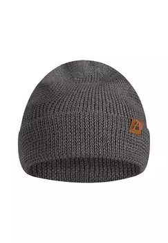 Кепка DANISH ENDURANCE Beanie Merino fr Damen & Herren, серый