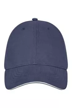 Кепка Darton Sandwich с 6 панелями Elevate, темно-синий