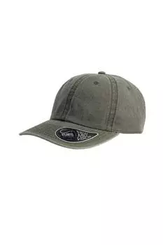 Кепка Digg, окрашенная пигментом, 6 панелей Atlantis, зеленый