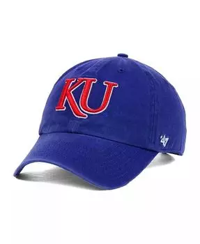 Кепка для чистки Kansas Jayhawks '47 Brand, синий