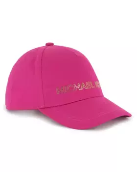 Кепка для девочки с логотипом спереди и регулировкой сзади Michael Kors, цвет Rosa
