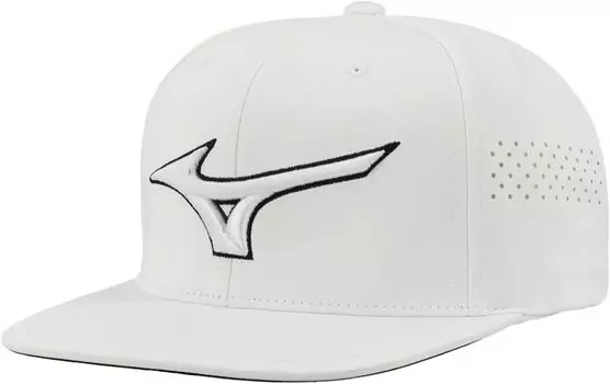 Кепка для гольфа Mizuno Tour Flat Snapback, белый