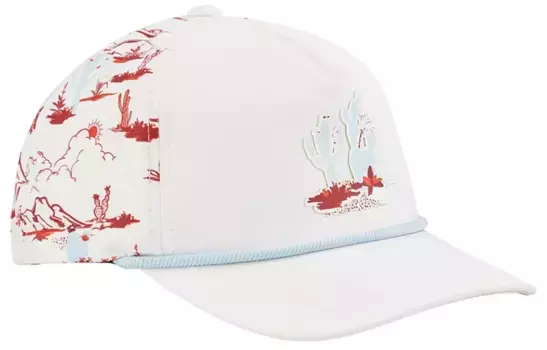Кепка для гольфа Puma Bushland Rope Tech, цвет Warm White/Silver Sky
