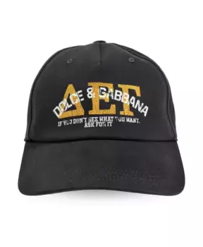 Кепка Dolce & Gabbana, черный