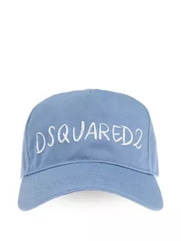 Кепка DSQUARED2 с вышитым логотипом, синий