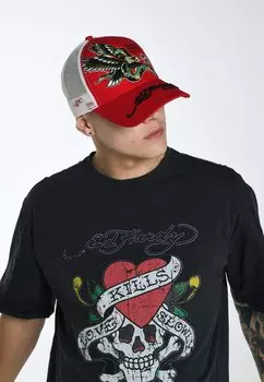 Кепка Ed Hardy, красный