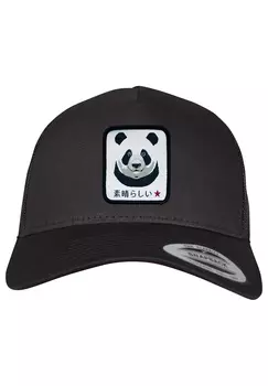 Кепка F4NT4STIC Trucker Cap Panda, черный