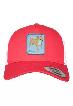 Кепка F4NT4STIC Trucker Cap Shiba Inu, цвет red white