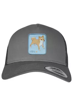 Кепка F4NT4STIC Trucker Cap Shiba Inu, цвет charcoal