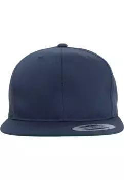 Кепка Flexfit Flex " Flexfit Snapback Pro-Style Саржевая молодежная кепка Snapback ", цвет морской волны
