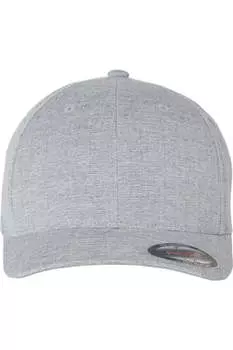 Кепка Flexfit Heatherlight Mlange, серебряный