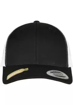 Кепка Flexfit Trucker "Кепки Flexfit YP CLASSICS RECYCLED RETRO TRUCKER CAP 2-TONE", белый