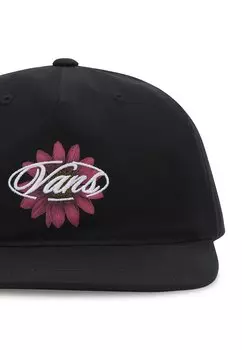 Кепка Fresh Bloom Low Unstructured. Vans, черная