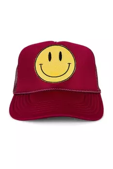 Кепка Friday Feelin Smiley, цвет Maroon