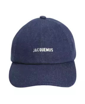 Кепка гаджо в синюю полоску Jacquemus, синий