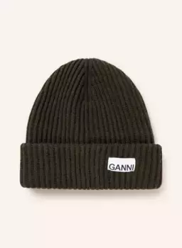 Кепка Ganni, хаки